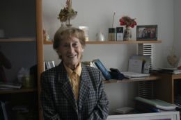 Prezidentka Ligy proti rakovine vo svojej pracovni